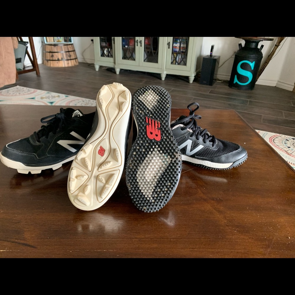 Boys baseball cleats and turfs